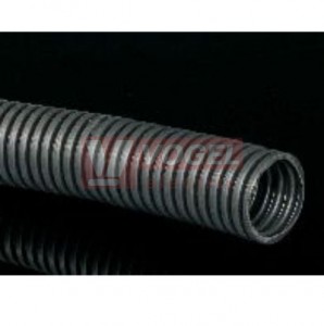 Chránička  32 1232 D SUPER MONOFLEX 32, 750N, 24,3/32,0mm, s protahovacím drátem, střední odolnost, tm.šedá, RAL7012, PVC