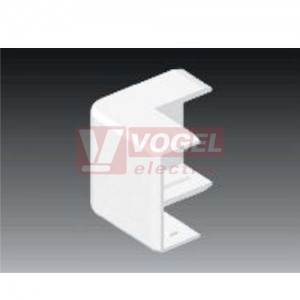 Kryt roh vnější 8636HF HB pro LHD 40X20, bílý RAL9003, bezhalogenový