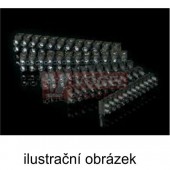 TYP310_HA svorkovnice bílá, š/v/hl 17x18x107mm, vodič 12x4mm2, 32A/500V, PA6 (bal=100ks)