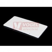 VKP 64/2L_HB víčko ke dvou spojených krabic KP 67/2, KP 67/3 s rostečí 71mm, nebo k dvojnásobné krabici KP 64/2, KP 64/2L, PVC