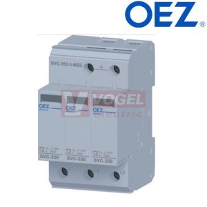 SVC-350-3-MZ Svodič přepětí typ 2, Imax 40 kA, Uc AC 350 V, výměnné moduly, varistor (38365)