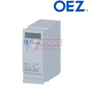 SVD-253-1N-M Výměnný modul typ 3, náhradní díl, In 3 kA, Uc AC 253 V, pouze výměnný modul, varistor, pro SVD-253 (38373)