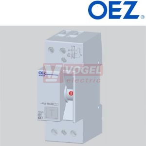 Chránič 1P+N  40A  30mA, OFI-40-2-030A-G (10kA) typ G (časové zpoždění 10ms) Minia