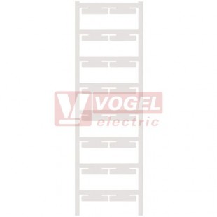 ELS 6/30 MC NE WS štítek bílý vkládací pro značení vodičů, š6mm x v30mm, PA66 (1045570000)
