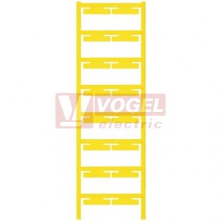 ELS 6/30 MC NE GE štítek žlutý vkládací pro značení vodičů, š6mm x v30mm, PA66 (1045580000)