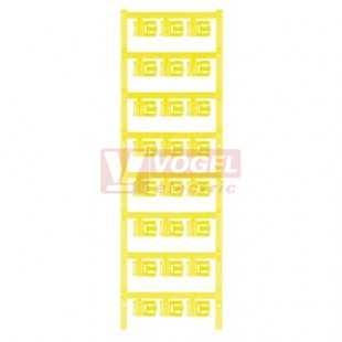 SFC 2,5/12 MC NE GE SlimFix Clip, označení vodičů a kabelů, žlutá, průřez 4,0-10,0mm2, 12x9,3mm (1062010000)
