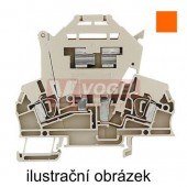 ZSI 2,5/LD 60AC OR svorka pojistková výklopná, pro pojistky 5x20mm do 6,3A s LED indikací  30-70VAC/DC, š=7,9mm (1082370000)