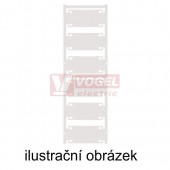 SFX 30/60 MC NE WS štítek bílý bez potisku SlimFix X, š/v 30x60mm, tisk.plocha 45x30mm, pro váz.pásku, pro průřez vodiče 16-500mm2, Polyamid 66 (1083230000)