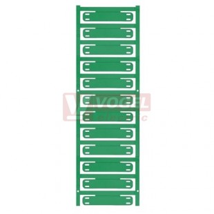 SFX 11/60 MC NE GN SlimFix X štítek zelený bez potisku, š/v 11x60mm, tisk.plocha 44x11mm, montáž váz.páskou, pro průřez vodiče 16-500mm2, Polyamid 66 (1963660000)