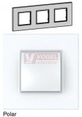 MGU270618 Unica Quadro - Krycí rámeček trojnásobný, Polar