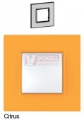 MGU470229 Unica Quadro - Krycí rámeček jednonásobný, Citrus