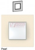 MGU470235 Unica Quadro - Krycí rámeček jednonásobný, Pearl