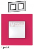 MGU470427 Unica Quadro - Krycí rámeček dvojnásobný, Lipstick