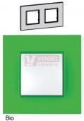 MGU470428 Unica Quadro - Krycí rámeček dvojnásobný, Bio