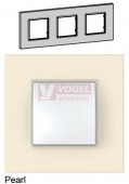 MGU470635 Unica Quadro - Krycí rámeček trojnásobný, Pearl