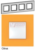 MGU470829 Unica Quadro - Krycí rámeček čtyřnásobný, Citrus