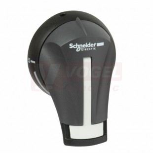 GS2AH215 Vnější pravostranná rukojeť TeSys GS, černá, 2 polohy OI, uzamykatelné v poloze O, IP55, pro GS 32-63A, IEC