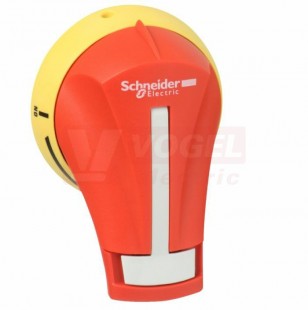 GS2AH520 Vnější čelní rukojeť GS2, červená pro odpínač 32-63A, IP65