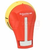 GS2AH520 Vnější čelní rukojeť GS2, červená pro odpínač 32-63A, IP65