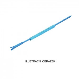 §CLI R 1-3 BL NE CableLine, upínací trn, značení vodičů a kabelů, bez potisku, modrý, š/v 4,2x3mm, pro vodiče s průřezem 1,5-4mm2, průměr 2,5-5mm, PVC, měkké, bez kadmia, MultiPack (0572900002)