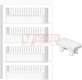 ESG B&R X20 MC NE WS MultiCard označení přístrojů, štítek bílý, 10 x 2,5 mm, PA 66, zasouvací (1001140001)