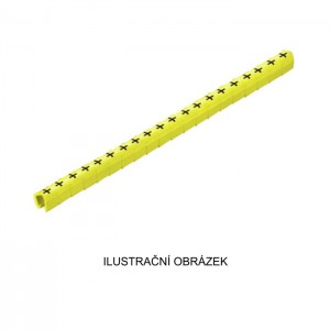 §CLI O 10-3 GE/SW Ä MP CableLine, návlečka na kabely a vodiče, s potiskem "Ä", žluto-černá, š/v 4x3mm, pro vodiče s průřezem 0,4-1,5mm2, průměr 2-3mm, PVC, měkké, bez kadmia, MultiPack (0648001697)