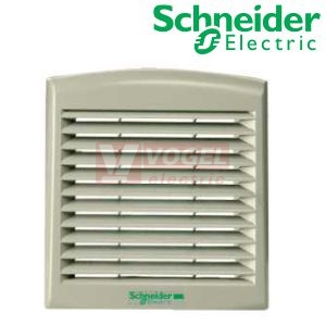 NSYCAG125LPC Horní (čelní) mřížka pro ventilátor o mon.rozměrech 125x125mm, RAL7032