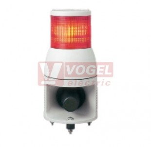 XVC1B1HK Smontovaný signální sloup, 100mm, LED, 24V, RU, siréna/trvalé/blikající, 102dB