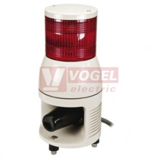 XVC1M1HK Smontovaný signální sloup, 100mm, LED, 100-240V, RU, siréna/trvalé/blikající, 102dB