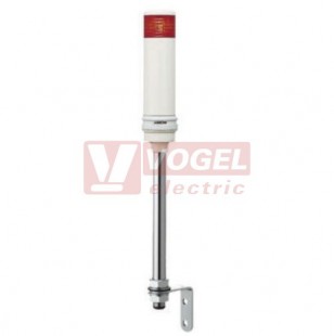 XVC4B15S Smontovaný signální sloup, 40mm, LED, 24V, RU, bzučák 70-85dB, (svit trvalý/přerušovaný)