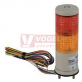 XVC4B2K  Smontovaný signální sloup, 40mm, LED, 24V, RU, OR, trvale svítící, pro montáž na objímku