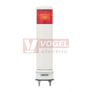 XVC6B15SK Smontovaný signální sloup, 60mm, LED, 24V, RU, bzučák 70-85dB, (svit trvalý/přerušovaný), montáž na objímku