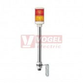XVC6M2    Smontovaný signální sloup, 60mm, LED, 100-240V, RU, OR, (svit trvalý), pro montáž na podstavec 22mm