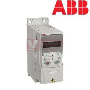 ACS355-01E-02A4-2 frekvenční měnič 0,37kW/ 2,4A/ 1x200-240VAC, IP20, včetně EMC filtru, bez ovl.panelu