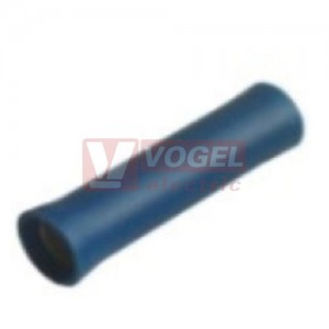 SI 2,5    Lisovací spojka izolovaná sériová,  1,5-2,5mm2, izolace PVC modrá, tepl.stálost -10 až +75°C