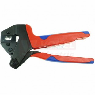 LK1-D70 Lisovací kleště na dutinky s izolací a bez izolace, pro průřez 70 mm2, tvarl lisu kosočtverec, paralelní lisování, délka kleští 210mm