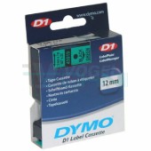 DYMO S0720590 45019 páska plastová 12mm, černá na zeleném