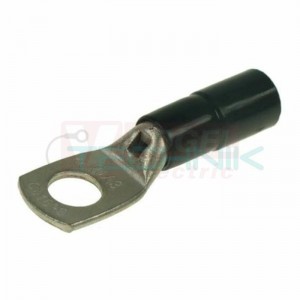 NL  16-M10 Oko trubkové Cu s izolací nylon, průřez 16mm2/M10, černá