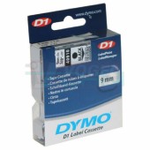 DYMO S0720670 40910 páska plastová 9mm, černá na průhledném