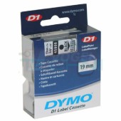 DYMO S0720820 45800 páska plastová 19mm, černá na průhledném