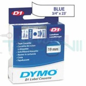 DYMO S0720840 45804 páska plastová 19mm, modrá na bílém