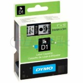 DYMO S0720920 53710 páska plastová 24mm, černá na průhledném