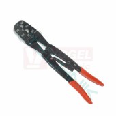 LK-D 1050 E Lisovací kleště na dutinky s izolací i bez izolace pro průřezy 10-50 mm2, tvar lisu U, economy, délka kleští 330mm