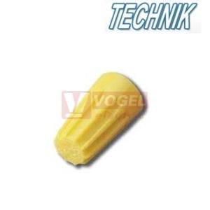 SZT  1,5-10 Spojka zkrucovací, žlutá, průřez 1,5-10mm2