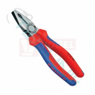 0302160 KNIPEX Kleště kombinované, dvoukomponentní rukojeti, délka 160mm