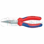 2502140 KNIPEX Kleště půlkulaté s břity, dvoukomponentní rukojeti, délka 140mm