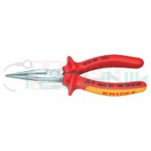 2506160 KNIPEX Kleště půlkulaté s břity do 1000V, chromované, dvoukomponentní rukojeti, délka 160mm