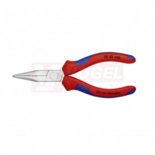3025140 KNIPEX Kleště půlkulaté, chromované, dvoukomponentní rukojeti, délka 140mm