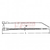 VPSO 4,8x370 Vázací páska přírodní 4,8x370mm s otvorem