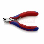 6432120 KNIPEX Kleště štípací pro elektroniku, dvoukomponentní rukojeti, délka 120mm